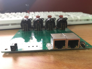 Artnet to DMX 4 ways module