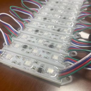 12V Digital Pixel RGB LED Module 7515 Drop Glue with Lens