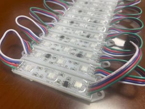 12V Digital Pixel RGB LED Module 7515 Drop Glue with Lens