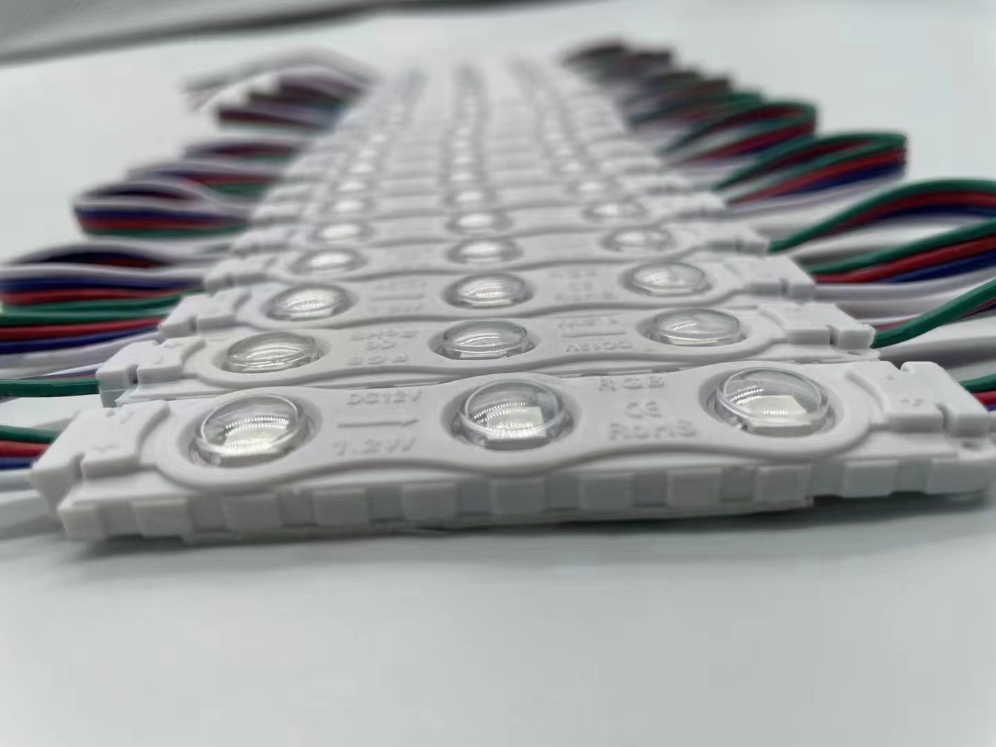 12V Digital Pixel RGB Injection LED Module with Lens