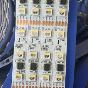 12V SPI Digital Addressable Pixel RGBW LED Strip Dual Data Break Point Continue FW1834 TM1834 MT16704 FW1834