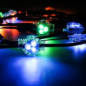 24V FW2904B UCS2904 RGBW Digital SPI Pixel LED Point Dot Light Holiday Eave Decor Light